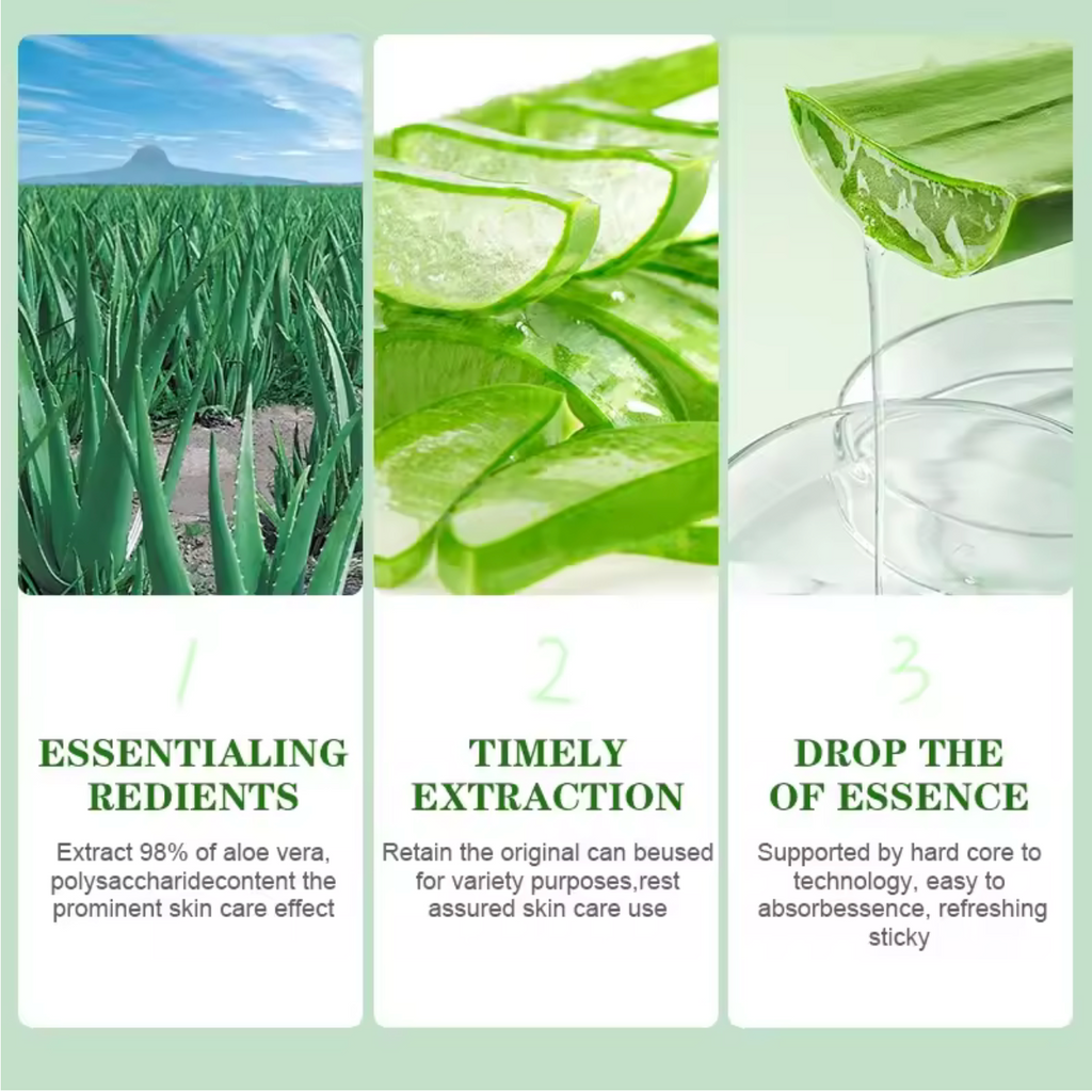 Hydrating and firming eye masks with aloe vera and collagen