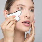 Guasha massage device for face, neck and body