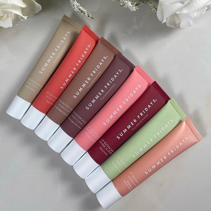 Scented and flavored lip balm with a mild mint aroma